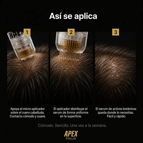Apexfollix - Sistema de ciudado capilar en casa