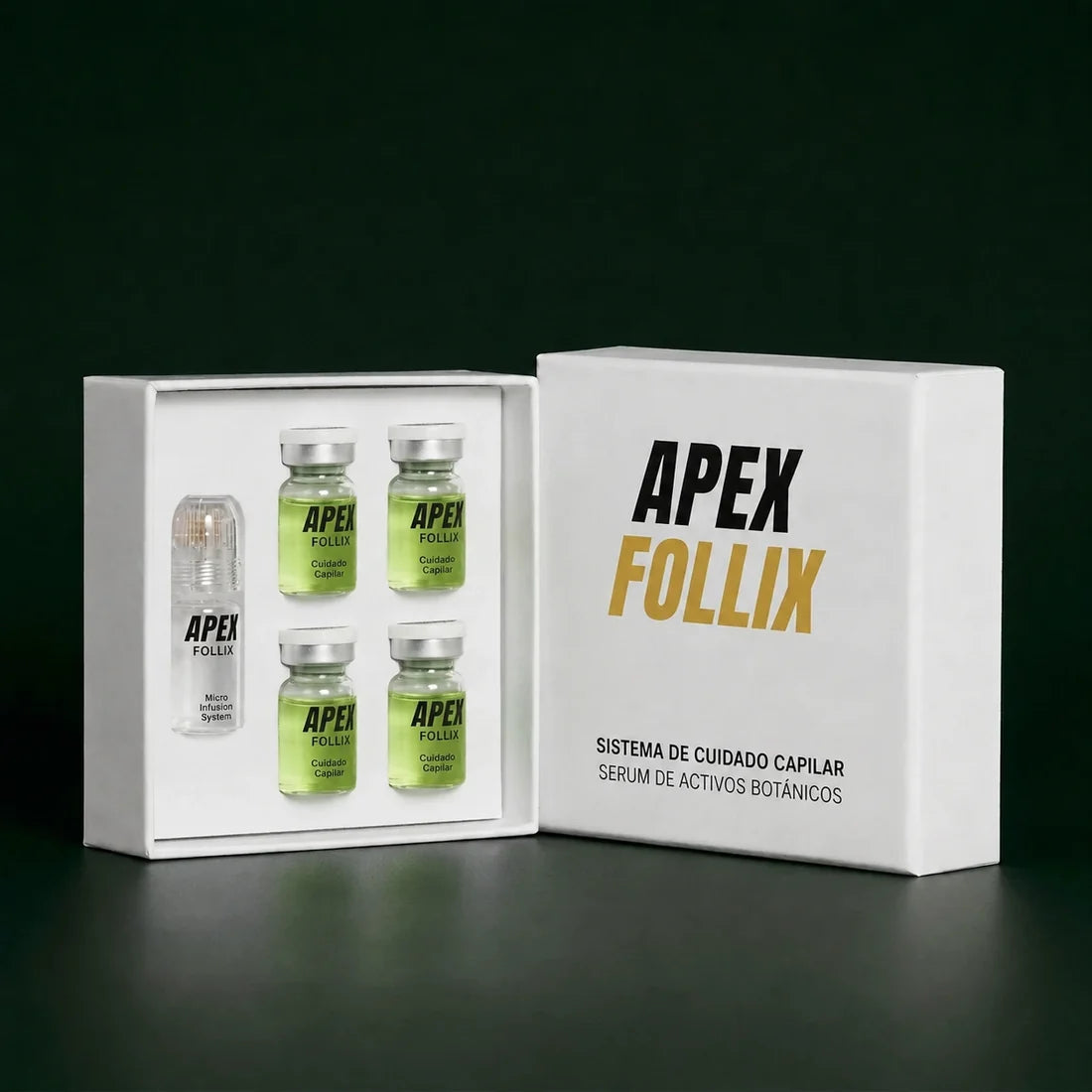 Apexfollix - Sistema de ciudado capilar en casa